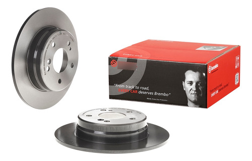 Disco Brembo Mercedes-benz C-class C 280 1998-1999 Tras Pza