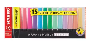 Plumon Resalt Boss X15 Deskset 70 Stabilo