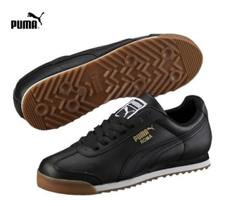 puma roma blancos suela de liga