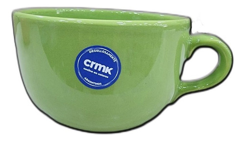 Tazón Cerealero Taza Grande De Cerámica Pettish Online Vc Color Verde