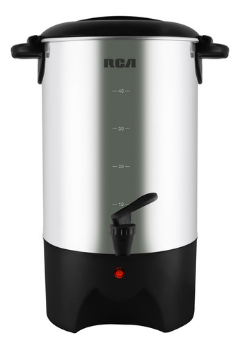 Rca Cafetera De Acero Inoxidable De 40 Tazas Gris