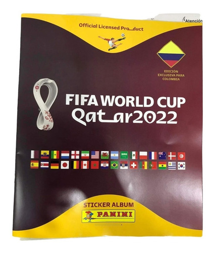 Imagen 3 de 9 de Album + Caja*104 Sobres Mundial Qatar 2022 Panini Original
