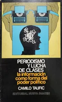 Comprar Periodismo Y Lucha De Clases Camilo Taufic
