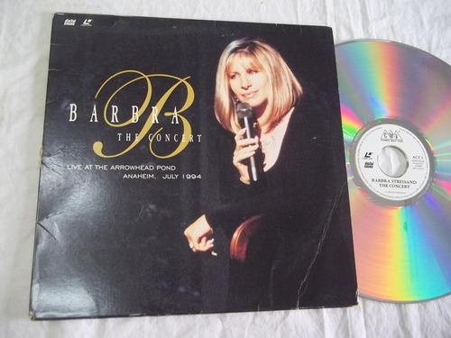 Laserdisc Ld - Barbra Streisand - The Concert 