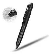 Comprar Pluma Rompe Vidrios Táctica Personal Escolar Bolígrafo Negro