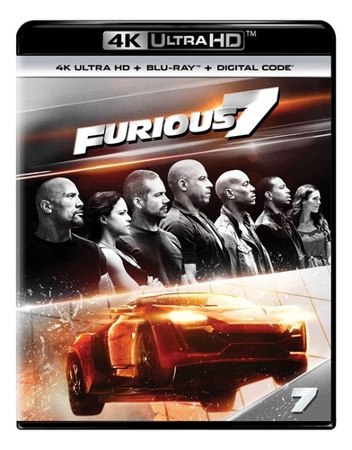 *** Fast & Furious 7 Blu-ray 4k Nuevo Ultra Hd Furiosos ***