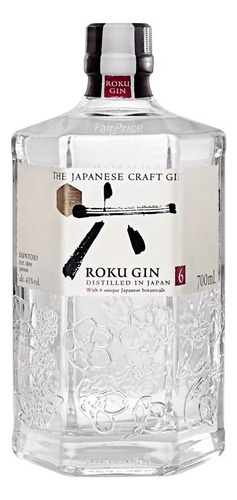 Gin Roku Suntory Litro Japones - Recoleta