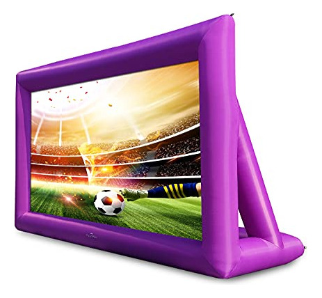 Pantalla Inflable Talvania 20 Pies Para Tv, Cine Al Aire