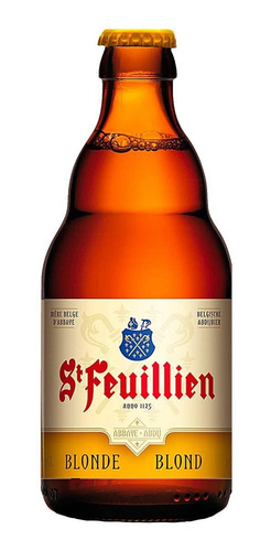 Imagem 1 de 3 de Cerveja St Feuillien Blonde Belga 330 Ml