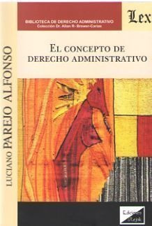 Libro Concepto De Derecho Administrativo, El - 1.ª  Original