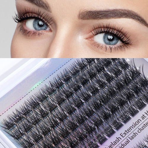 Kit De Extensiones De Pestañas 30d+40d Magefy Lash Curvatura D 8-13mm Mixtas Con Pegamento Y Rizador De Pestañas+cepillo Para Pestañas Individuales Kit Completo Diy Adhesivo Para Pestañas Estilo 1