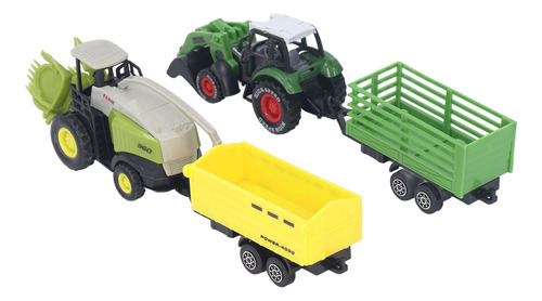 Set De Juego Para Tractores, Juego De Juguetes Agrícolas Par