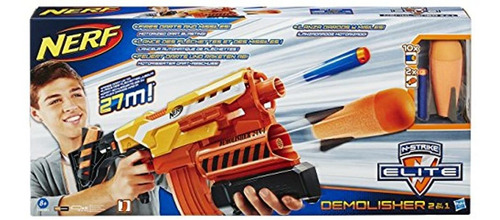 Pistola Elite Demolisher 2 En 1 De Nerf, Estándar