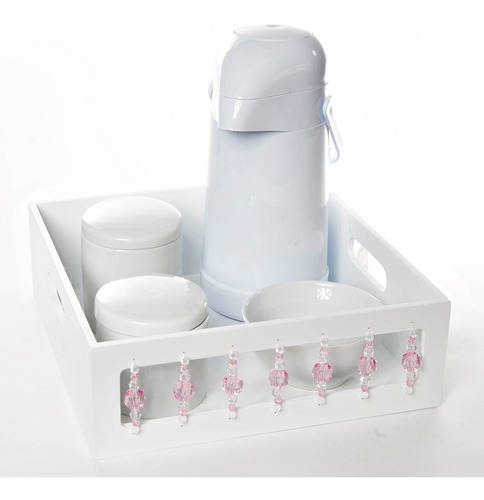 Kit de cuidado para bebês Potinho de Mel Magic Pump Kit Higiene Pedra Verde rosa - x 5