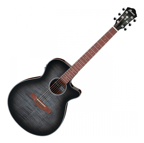 Guitarra Electro Ibanez Aeg70-tch Charcoal Burst