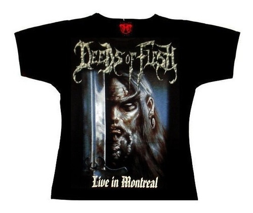 Deeds Of Flesh Polo Mujer Talla Small [rockoutlet] Remate