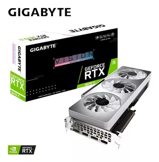 Tarjeta Video Gigabyte Vision Oc Nvidia Rtx 3070 Ti White