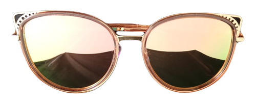 Gafas De Sol Mujer Cat Eye Espejo Polarizado Sunset Pink