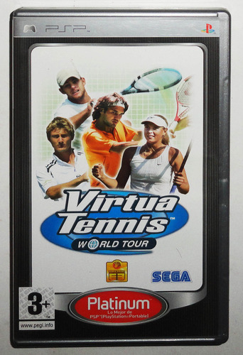 Virtua Tennis World Tour Psp Original Español Completo - Mg