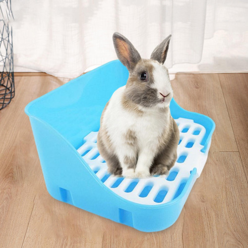 Caja De Arena Para Conejos, 2 Uds., Jaula Para Orinal Para
