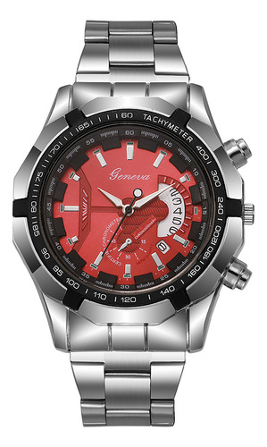 Rojo: Nuevo Reloj De Lujo 2024 Para Hombre Con Luz Nocturna