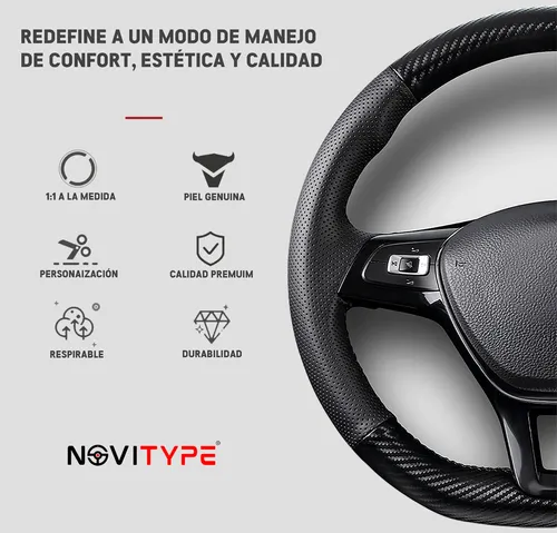 Funda Cubre Volante Jac Sei 2 3 4 7 E J7 Ej7 2018-2023 Piel