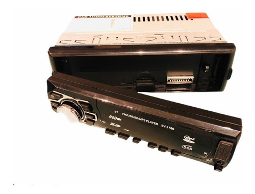 Imagen 5 de 9 de Autoestereo Usb Fm Bluetooth Desmontable C. Remoto Sv-1780