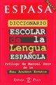Libro Diccionario Escolar De La Lengua Española De Espasa