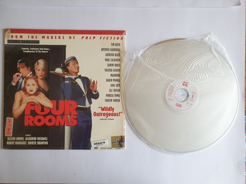 Madonna Four Rooms Láser Disc Sonido Digital 1 Disco 1996