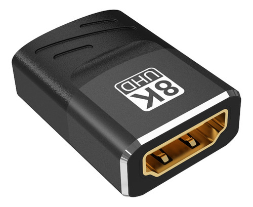 Adaptador 2.1 Hembra A Hembra Compatible Con 8k, Extensor Co