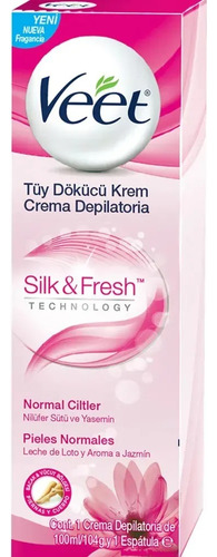 Veet Crema Depilatoria Silky Fresh Piel Normal 100ml