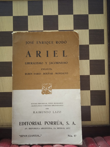 Ariel-josé Enrique Rodó