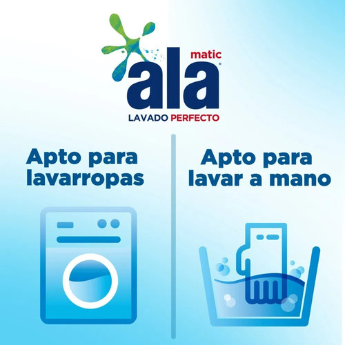 Jabon Liquido Ala Para Ropa X 800 Ml Repuesto Economico