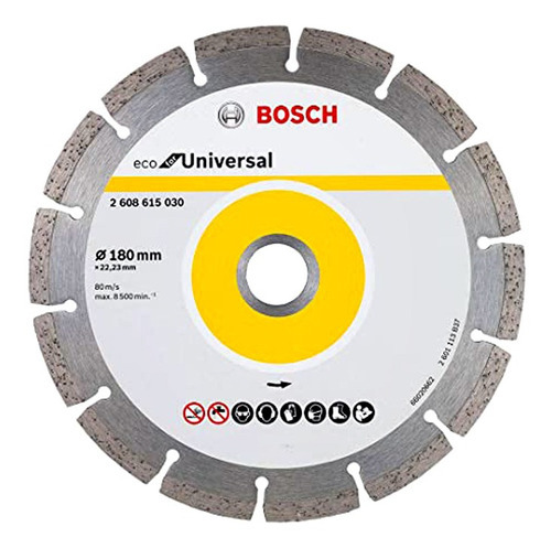 Disco Diamantado Segmentado 7 -180mm Bosch 2608615030