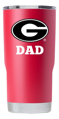 Gametime Sidekicks Georgia 20 Oz Vaso Color Rojo Licenc...