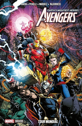 Comic Avengers Eart's Mightiest Heroes Volumen 2 Tour Mundia