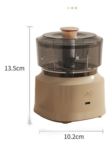 Zz Chili Pepper Shredder Blender 350ml Color Cafe Claro