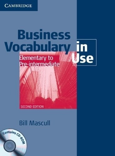 Business Vocabulary In Use Elem / Pre Int W/key Cd Rom 2/ed 