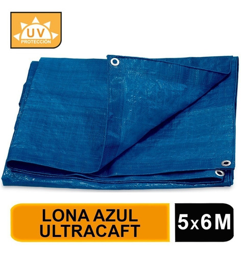 Lona 5.0 X 6.0 M, Azul, Ultra   41925