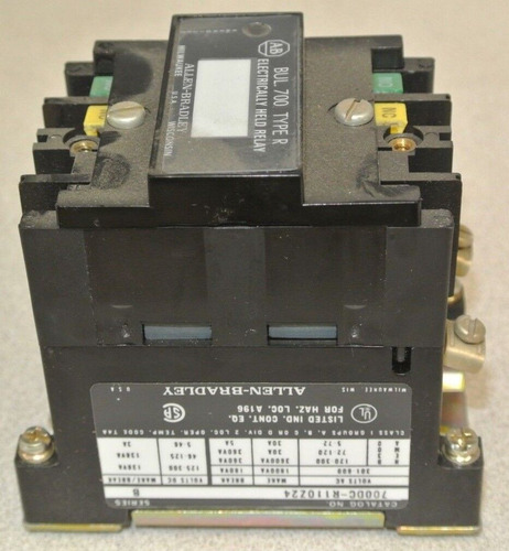 Allen-bradley 700dc-r110z24 Type R Dc Relay / 24vdc / 2- Jjm