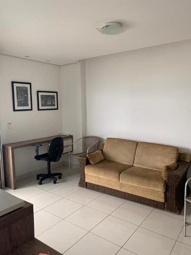Flat Para Alugar, 43 M² Por R$ 4.000,00/mês - Boqueirão - Santos/sp - Fl0020