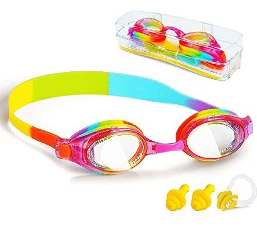 Gafas De Baño Niños Prochosos, Protección Anti Niebla Ybz8a