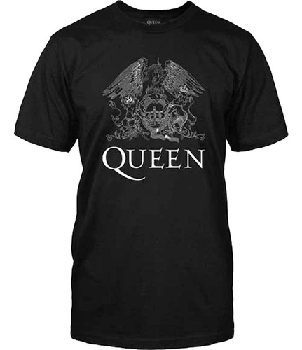 Queen - Polera Ajustada Con Logotipo Para Hombre, Color Ne