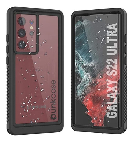 Punkcase Galaxy S22 Ultra Waterproof Case [extreme Series] [
