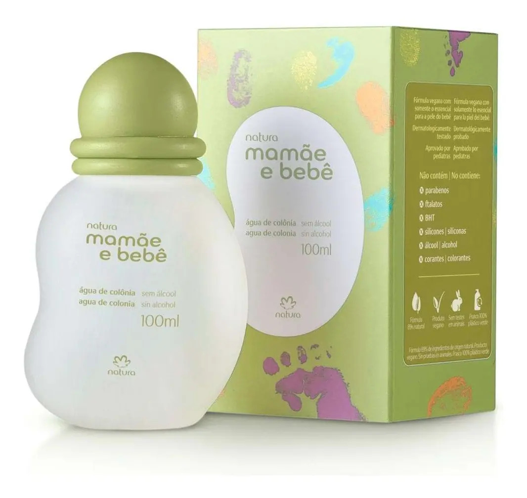 Natura Colonia Mamae E Bebe Tradicional 100ml