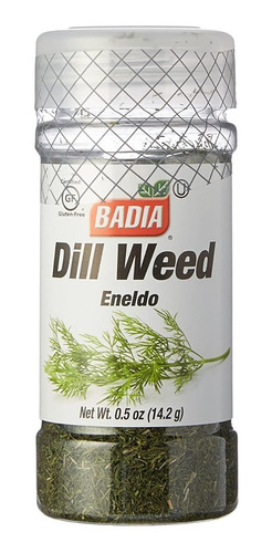 Dill Weed Badia Eneldo Gluten Free Especias 14.2grs.