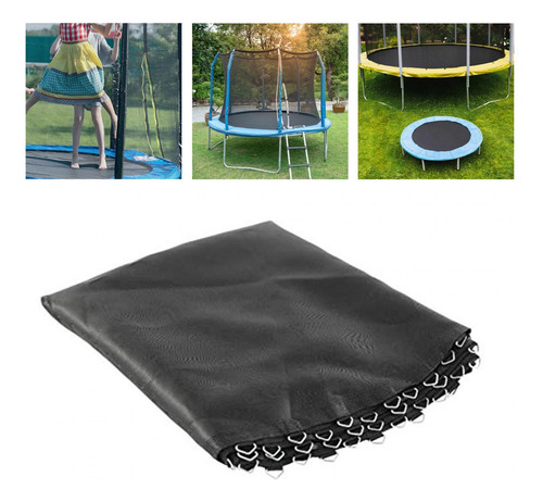 Colchoneta De Trampolín, Tela De 15 Pies Con 90 Hebillas