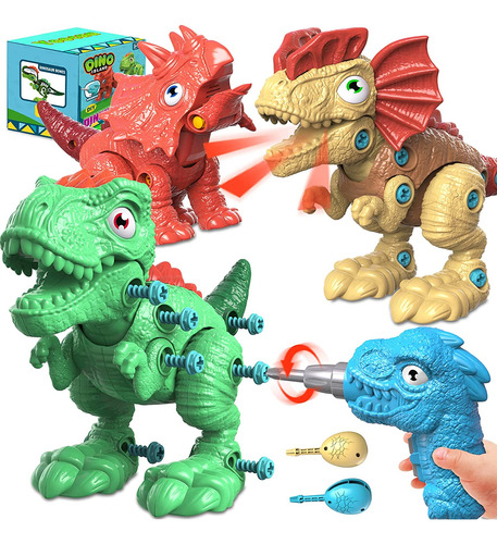 Take Apart Dinosaur Toys Niños 3-5 5-7, Stem Dinosaur ...