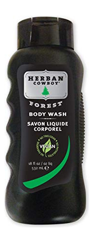 Gel Para Baño Y Ducha - Herban Cowboy Body Wash, Bosque, 18 