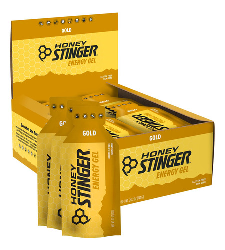 Honey Stinger Gold Gel Energetico Organico, Batido De Fruta,